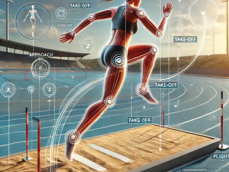 Analyse biomécanique des performeuses sub-élites en saut en longueur.